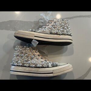 Free People x Nan-Ku Couture Pearl Crush High Top 8